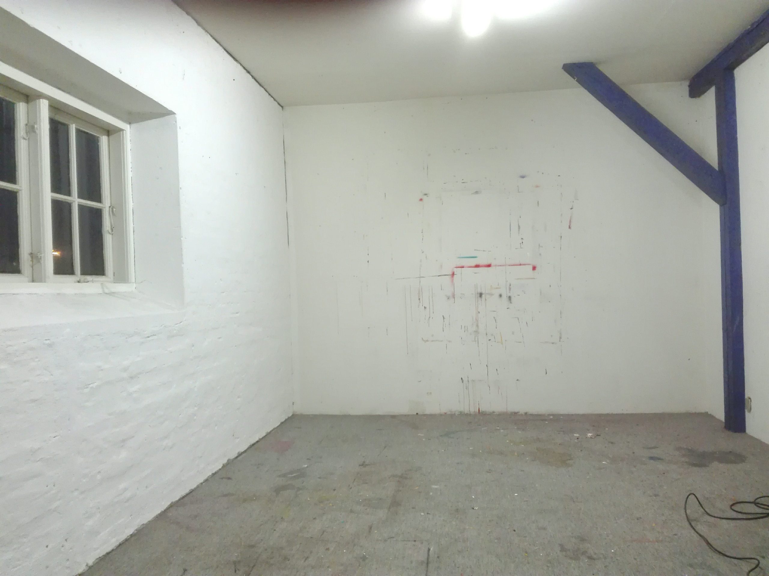 Billede af Steffen Martins atelier på Kildemosevej i Odense fra 2004-2015